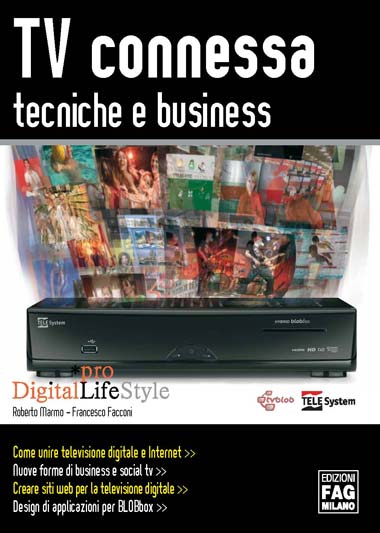 Copertina del libro TV Connessa: Tecniche e Business